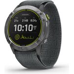 Garmin Enduro Silver w/Gray Body,Gray Sport Loop Band