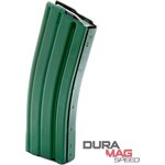 C Products 5.56 Duramag, Aluminium, 30rd Green / Black Follower
