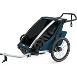 Thule Chariot Cross 1 Aluminium /Majolica Blue