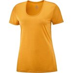 Salomon Agile SS Tee Womens Autumn/Citrus/Heather