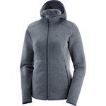 Salomon Pullover Bise Hoodie Womens Ebony