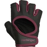 Harbinger Women's Power Gloves Black/Merlot