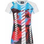 La Sportiva Draft T-Shirt Women Malibu Blue / Hibiscus