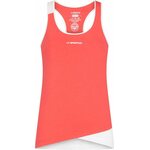 La Sportiva Paige Tank Women Hibiscus / White
