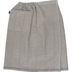 Jokipiin Pellava Laituri lannevaate Luonnonväri/musta