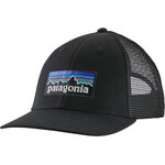 Patagonia P-6 Logo LoPro Trucker Hat Black