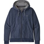 Patagonia P-6 Label French Terry Full-Zip Hoody Womens Navy Blue