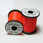 UNI Floss Neon Hot Red