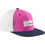 Salomon Trucker Flat Cap Fuchsia Red/Night Sky