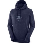 Salomon Shift Hoodie Mens Night Sky/Tanager Turquoise