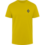 Black Diamond Double Diamond Tee Mens Sulphur