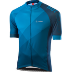 Löffler Bike Jersey FZ Hotbond Mens Blue Lake
