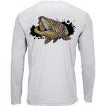Simms Solar Tech Tee Mens Brown Trout Streling