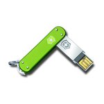 Victorinox Memory Stick, Slim 4 GB Green Ribbed