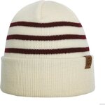 Superyellow Skipper Beanie Off White/Dark Red