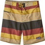 Patagonia Wavefarer Boardshorts 19" Mens Fitz Stripe: Surfboard Yellow