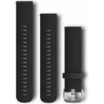 Garmin Quick Release Band (20 mm) Black / Silver Hardware
