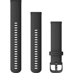 Garmin Quick Release Band (20 mm) Black / Slate Hardware