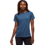 Black Diamond Genesis Tech Tee Womens Ink Blue