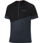 Löffler Bike Shirt HZ Merino-Tencel Mens Onyx