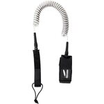 Indiana Coil Leash SUP White
