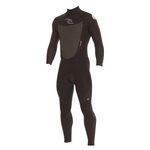 Rip Curl Dawn Patrol Classic 3/2 Steamer takavetoketjulla 2012 Musta/Musta