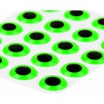 Sybai Tackle 3D Epoxy Eyes Fluo Green