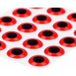 Sybai Tackle 3D Epoxy Eyes Fluo Red