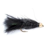 Superflies Leech Black (Tungsten Beadhead)