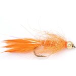Superflies Leech Orange (Tungsten Beadhead)