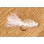 Superflies Leech White (Tungsten Beadhead)