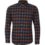 Barbour Alderton Tailored Shirt Navy