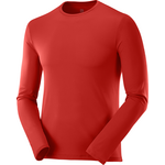 Salomon Agile LS Tee Mens Goji Berry
