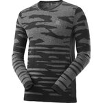 Salomon Camo LS Tee Mens Black/Heather