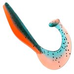 Pro Kalastus K.P Bud Tail Shad 3.5" 5 pcs 023 / Orange/Green