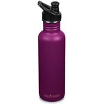 Klean Kanteen Classic Narrow 800ml (w/Sport Cap) Purple Potion / Black Cap