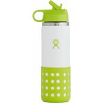 Hydro Flask Kids Wide Mouth Straw Lid & Boot 591 ml (20oz) Jungle
