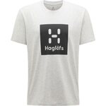 Haglöfs Camp Tee Men (2021) Grey Melange / True Black
