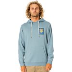 Rip Curl Salt Water Culture Hazed Hood Fleece Mens Mineral Green