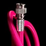 Miflex Inflation Hose, 90 cm Pink