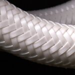 Miflex Inflation Hose, 90 cm White