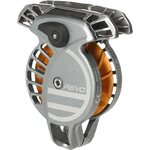 Wild Country Revo Belay Device Gunmetal / Tangerine