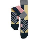 On High Sock Mens Navy/Dustrose