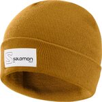 Salomon Outlife Logo Beanie Bronze Brown