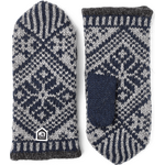 Hestra Nordic Wool Mitt Navy/Grey