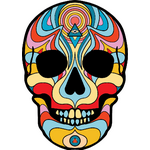 Noso Patches Assorted Punk Skull