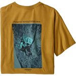Patagonia Granite Magic Pocket Responsibili-Tee Mens Hawk Gold