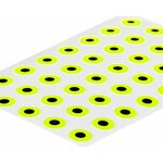 Sybai Tackle Flat Eyes Fluo Yellow