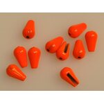Teardrop Tungsten Beads FL. Oranssi