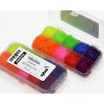 Sybai Tackle Trilobal Dubbing Box Vivid Colors